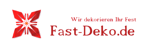 Fast-Deko.de - Dekoration & Hussenverleih, Brautstrauß · Deko · Hussen Essen, Logo Fast-Deko.de - Dekoration & Hussenverleih, Brautstrauß · Deko · Hussen Essen, Logo