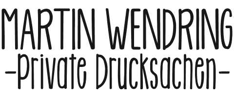 Martin Wendring - Private Drucksachen, Hochzeitskarten Bocholt, Logo