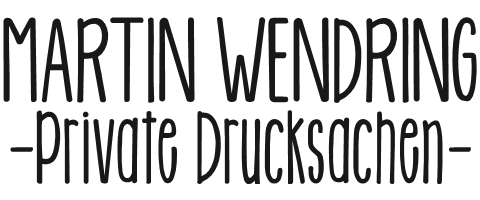 Martin Wendring - Private Drucksachen, Hochzeitskarten Bocholt, Logo Martin Wendring - Private Drucksachen, Hochzeitskarten Bocholt, Logo