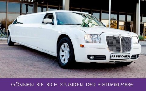 PS Vipcars Limousinenservice, Hochzeitsauto · Kutsche Borken, Logo