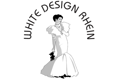 White Design Rhein, Brautmode · Hochzeitsanzug Herne, Logo