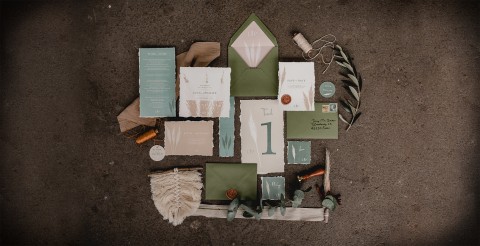 Pottpapeterie, Hochzeitskarten Essen, Kontaktbild