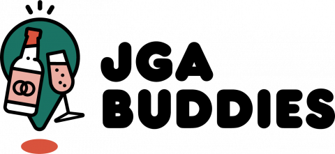 JGA Buddies, JunggesellInnenabschied Ruhrgebiet, Logo JGA Buddies, JunggesellInnenabschied Ruhrgebiet, Logo
