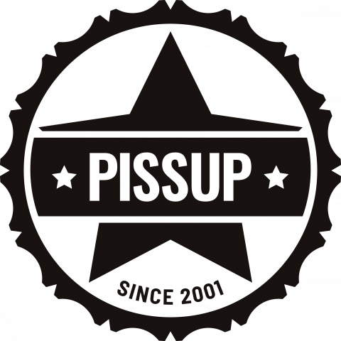 Pissup Tours, JunggesellInnenabschied Ruhrgebiet, Logo Pissup Tours, JunggesellInnenabschied Ruhrgebiet, Logo