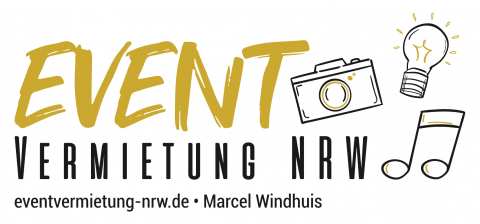 Event Vermietung NRW, Hochzeitsfotograf · Video Kamp-Lintfort, Logo