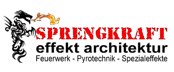 Sprengkraft Feuerwerke, Feuerwerk · Lasershow Essen, Logo