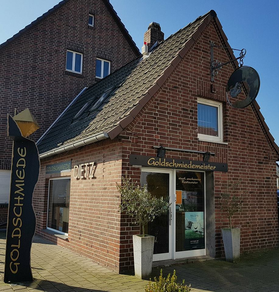 Goldschmiedeatelier Dietz Bottrop Aussenansicht